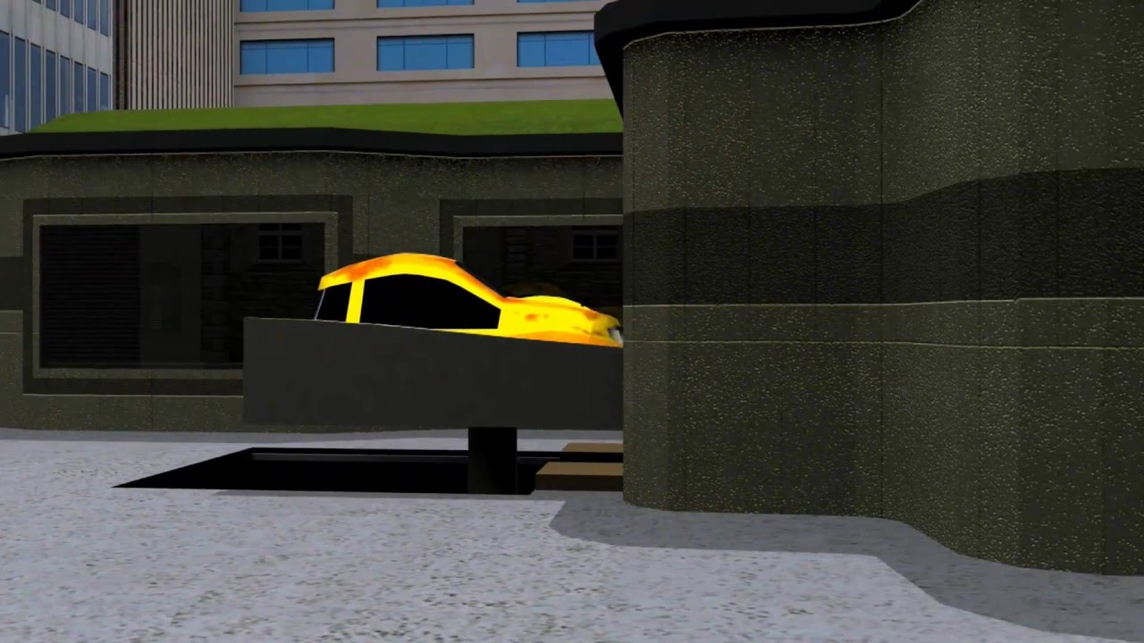 3DS Max Animation FUTURISTIC CAR WASH (school project) YouTube