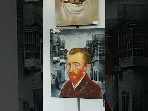 لوحات فنية رائعة فى معرض النجف Art Synthwave Music Mk Media القراءة حياة 