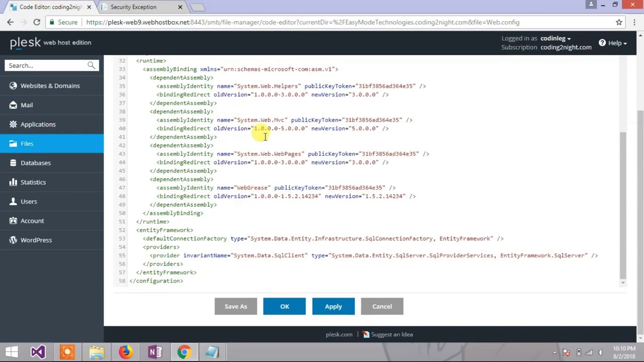System Security Securityexception Request For The Permission Error