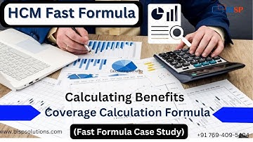 Oracle HCM Fast Formula Calculating Benefits | Coverage Calculation Fast Formula | HCM FAQs | HCM