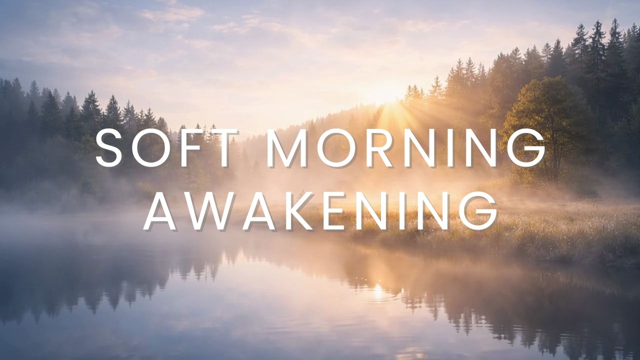 Soft Morning Awakening 🌅 Calm Nordic Sunrise | Ambient Music for a Peaceful Mind & Body Relaxation.
