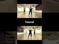 House Dance Beginner Tutorial | Easy Balance Control #46: Pas de Bourree - Pivot #shorts #easy