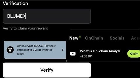 What Is On-Chain Analysis BLUM Code
