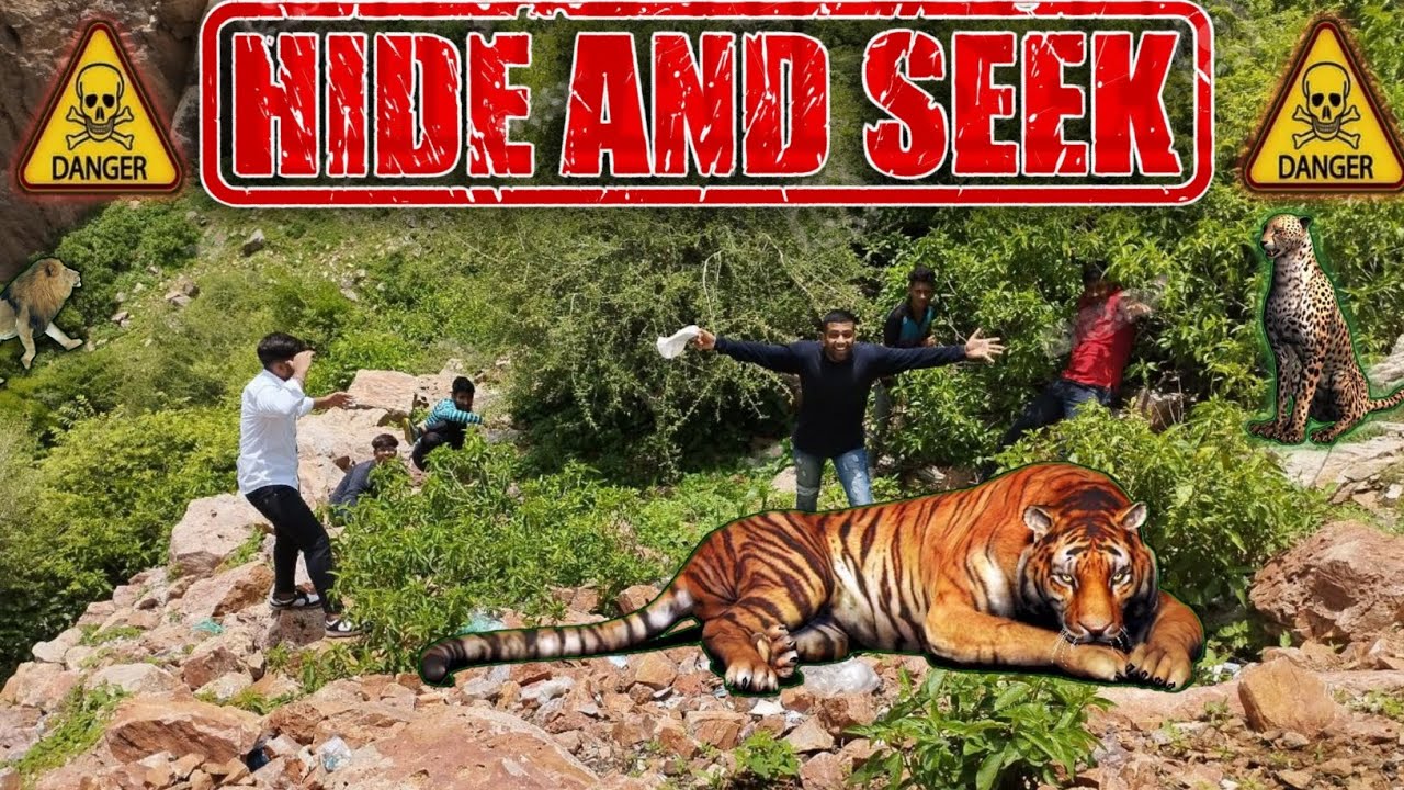 EXTREME FOREST HIDE & SEEK CHALLENGE !! ⚡DANGEROUS FOREST⚠️ ...