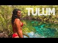 UNREAL TULUM! SECRET CENOTES & COBA RUINS