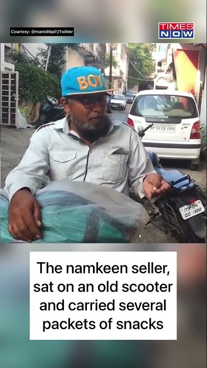 Viral Video: Bhopali Man's Quirky Way Of Selling Takes Internet By Storm  | Viral Video | #shorts