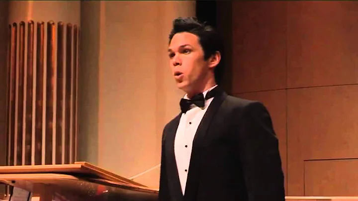 2012: Daniel Todd, tenor. Semi-Finals Concert, fir...