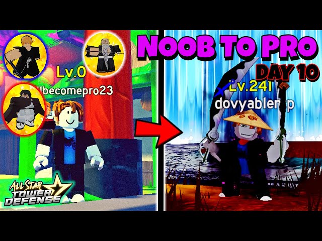 ASTD Noob to Pro Day 7 True Grind  All Star Tower Defense Roblox