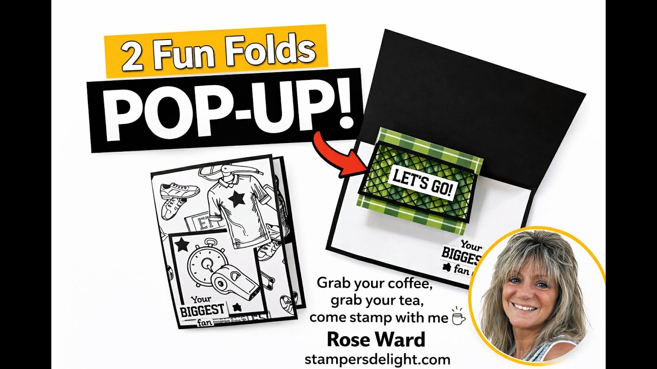 2 FUN Folds & A POP-UP! - YouTube