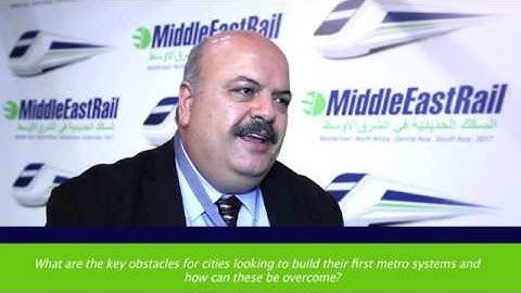 Interview with Los Angeles Metro at Middle East Rail 2017
