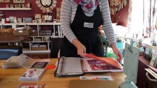 Tips and tricks for creating this 12x12 wall art sampler.