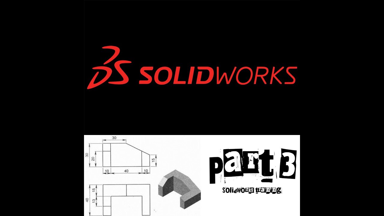 solid part 3 Solidworks training - YouTube