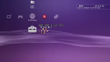 Animated characters and symbols on the PS3 XMB