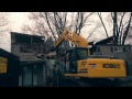 House demolition project by digit excavating in cassopolis mi