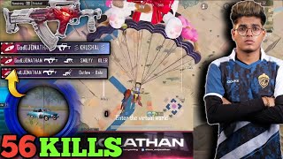 56 Kills 😱! Jonathan New Best Agressive Gameplay/FOREST ELF SET | Jonathan Is Back #jonathan #bgmi