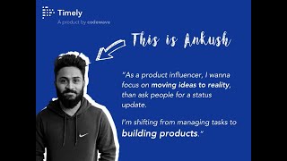 Remote work with Timely - Product Walk through