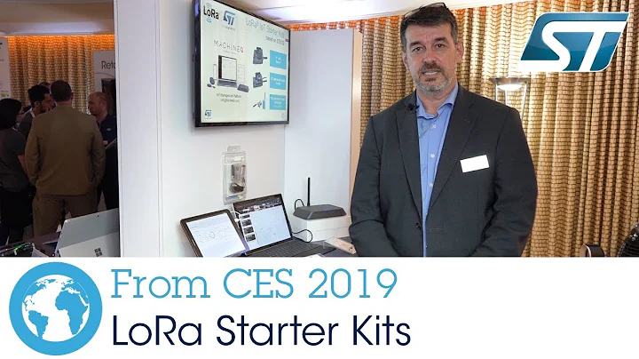 ST at CES 2019 - LoRa Starter Kits
