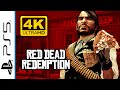 Red Dead Redemption (PS5) em Português | 4K 60ᶠᵖˢ | Longplay