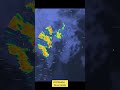 ❗Bu ərazilərdə güclü leysan-dolu ildırım güclü külək sel-daşqın riski var #news #weather #facts