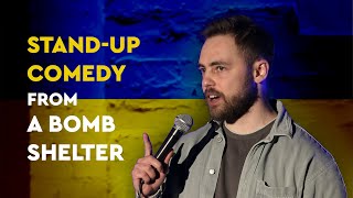 Anton Tymoshenko - Stand-Up Comedy In Wartime Kyiv І Performing Live In A Bomb Shelter [eng subs]