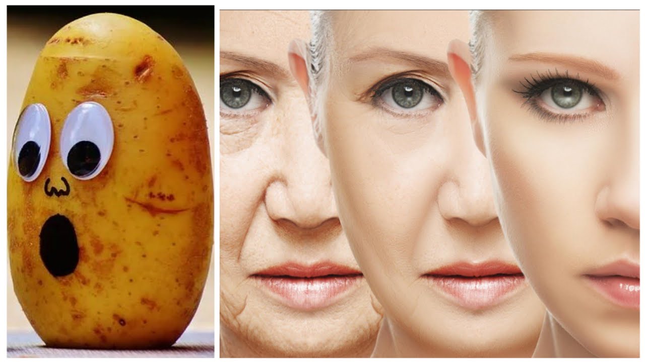 Anti Aging Potato Face Mask Anti Wrinkles Secret To Look 10 Years Younger Than Your Age YouTube