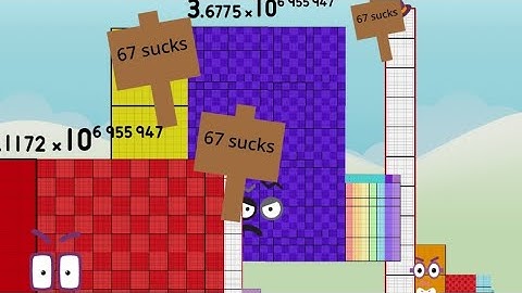 Tetrations of 2017 numberblocks band 1, 2, 3 and 4