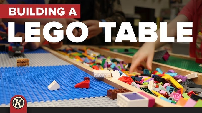 DIY Ikea Lego Table: aka The Super Secret Project: The Day the