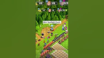 Mini Spotlight Event ll Clash of clans ll #shorts #clashofclans #coc