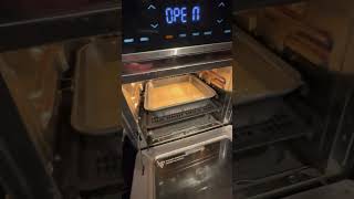 Making banana bread in a cosori 13 quart air fryer in a travel trailer