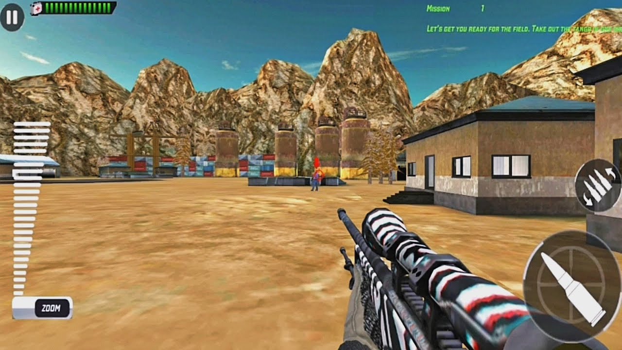 Gun Games - FPS Shooting Game - Android Gameplay #3 - Sniper Game (Android, iOS)