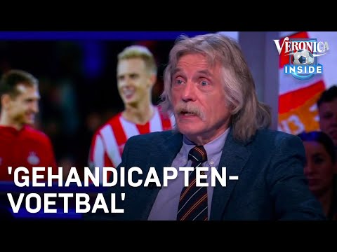 Johan ziet de centrale duo's van Feyenoord en PSV spelen: 'Gehandicaptenvoetbal' | VERONICA INSIDE