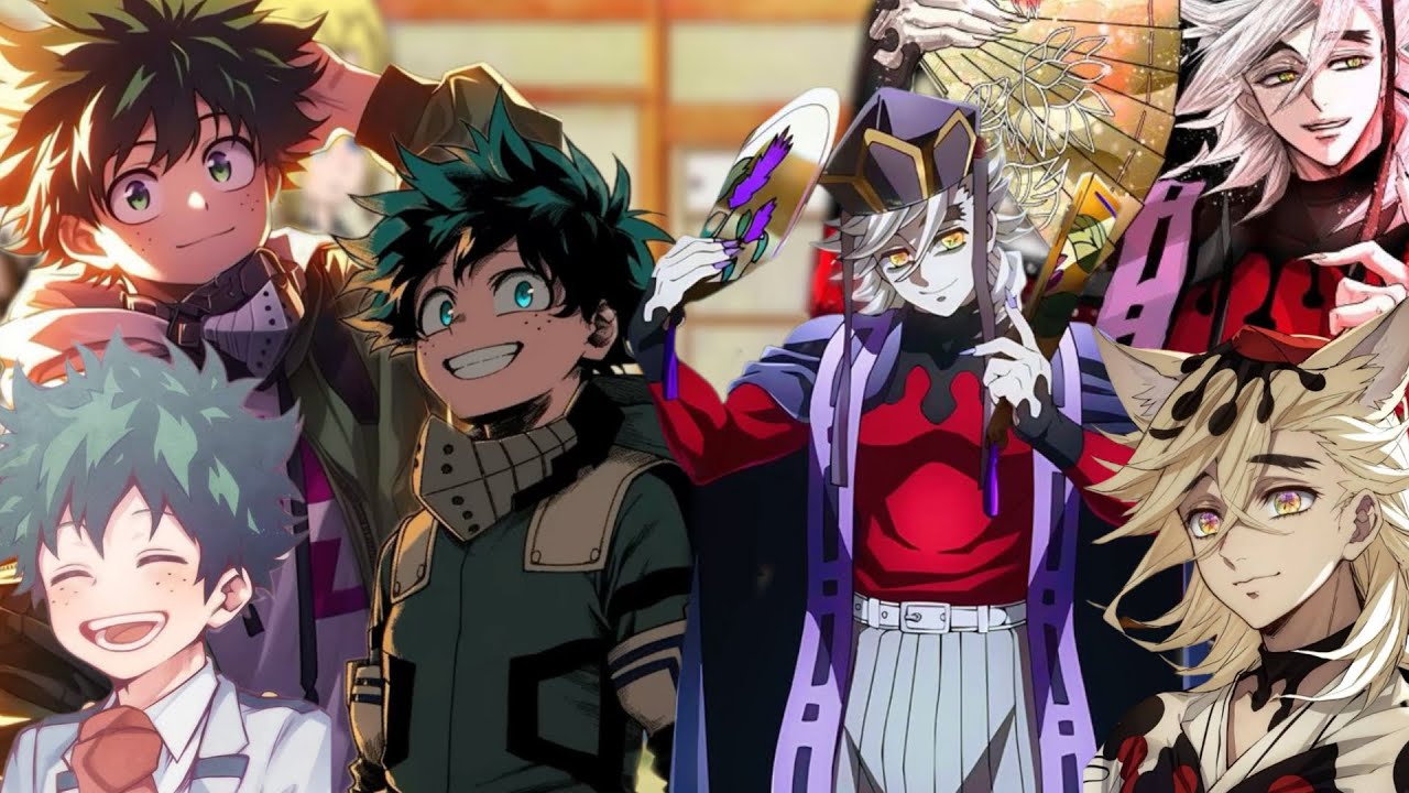 Реакция персонажей Мга на Мидорию как Доума