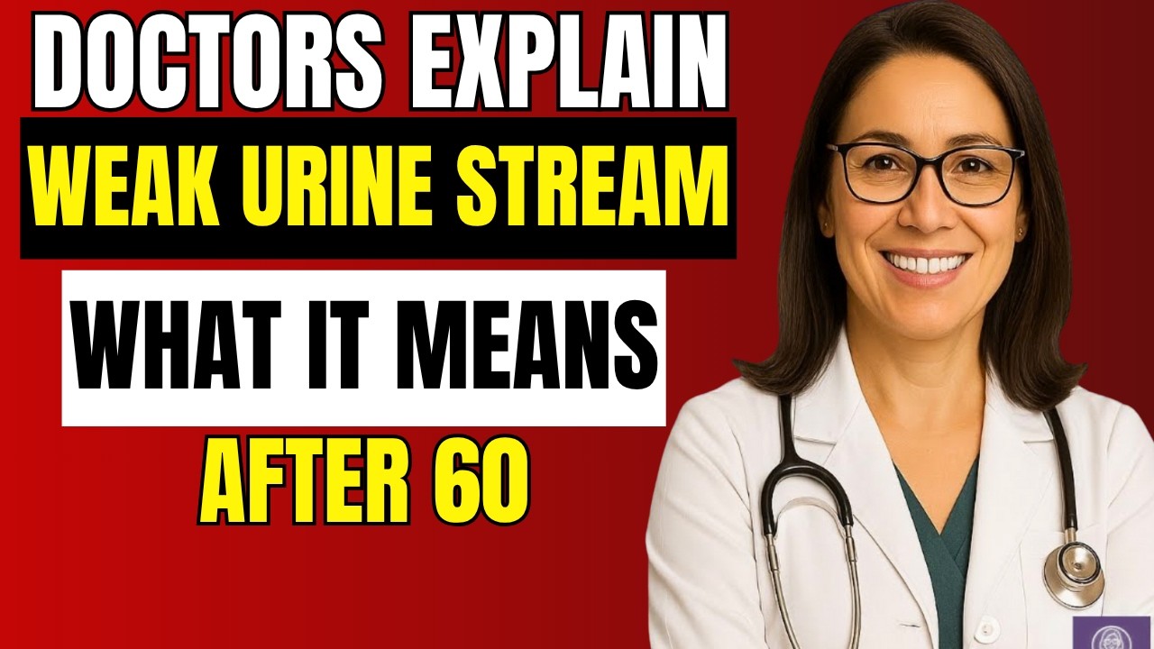 What it means if your urine stream is weak (After 60).