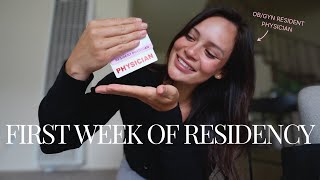 My First Week of Residency | Dr. Rachel Southard