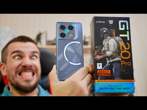 ИГРОВОЙ СМАРТФОН ЗА 30К!!? 120 FPS PUBG MOBILE! INFINIX GT 20 PRO! ЭТОМ ВАМ НЕ ROG PHONE 8 PRO!