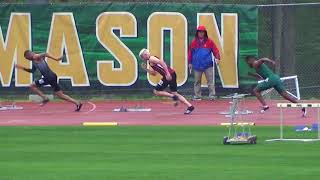 2018-05-05 GMU A10s Men's 200m Prelims - Rico Gomez