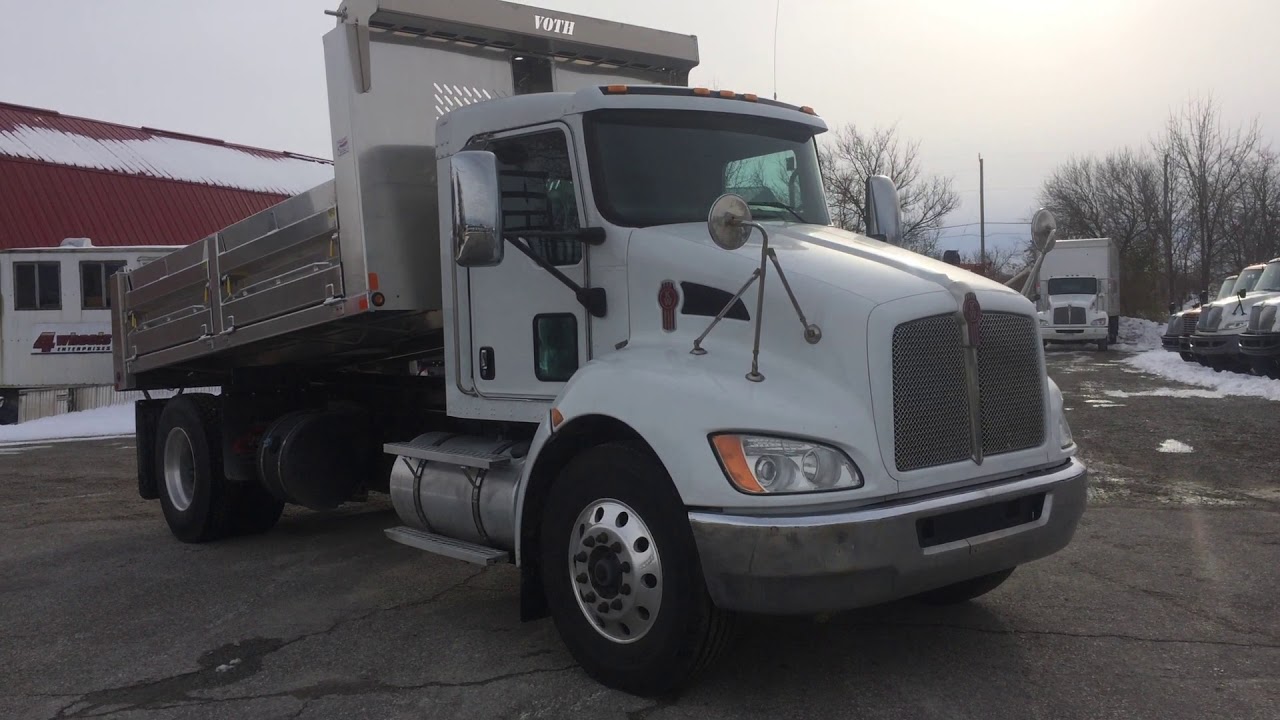 For Sale 2014 Kenworth T270 Single Axle Dump Truck YouTube