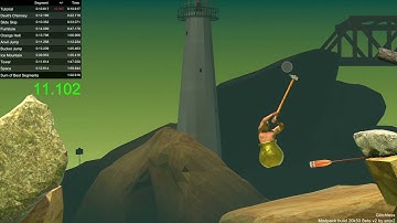 Getting Over it PB -1:55.929 (speedrun) Glitchless%