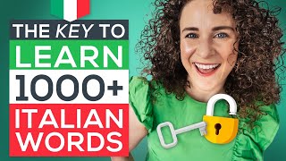 🔴LIVE MASTERCLASS: The Key to INSTANTLY Learn 1000s of Italian Words + Q&A