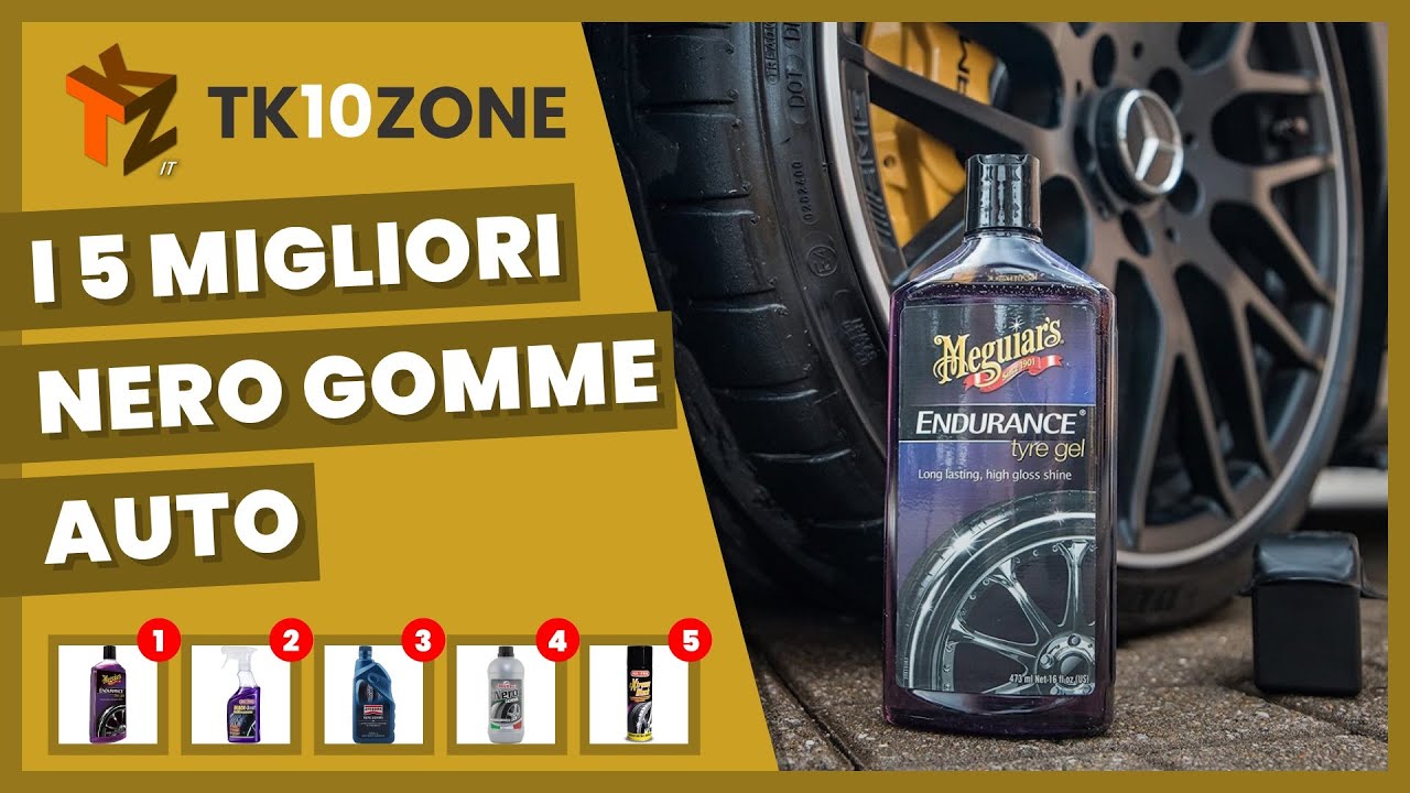 I 5 migliori nero gomme auto 