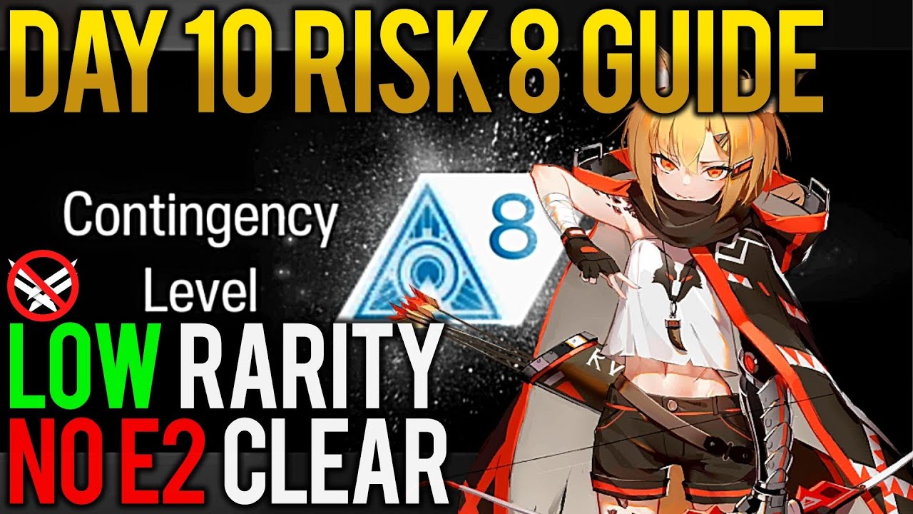 Arknights F2P Daily 10 Risk 8 Abandoned High-Rise Low Rarity E1 Contingency Contract CC Day 11 Guide
