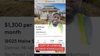 The Cost Of Living In Detroit Is Insane!