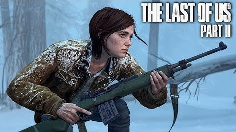 The Last of Us Part II PC - Ellie vs Blizzard Horde Gameplay in 4K 60FPS