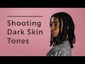 How To Photograph Dark Skin Tones | Aundre Larrow