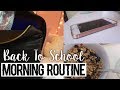 MY SCHOOL MORNING ROUTINE (for sixth form)