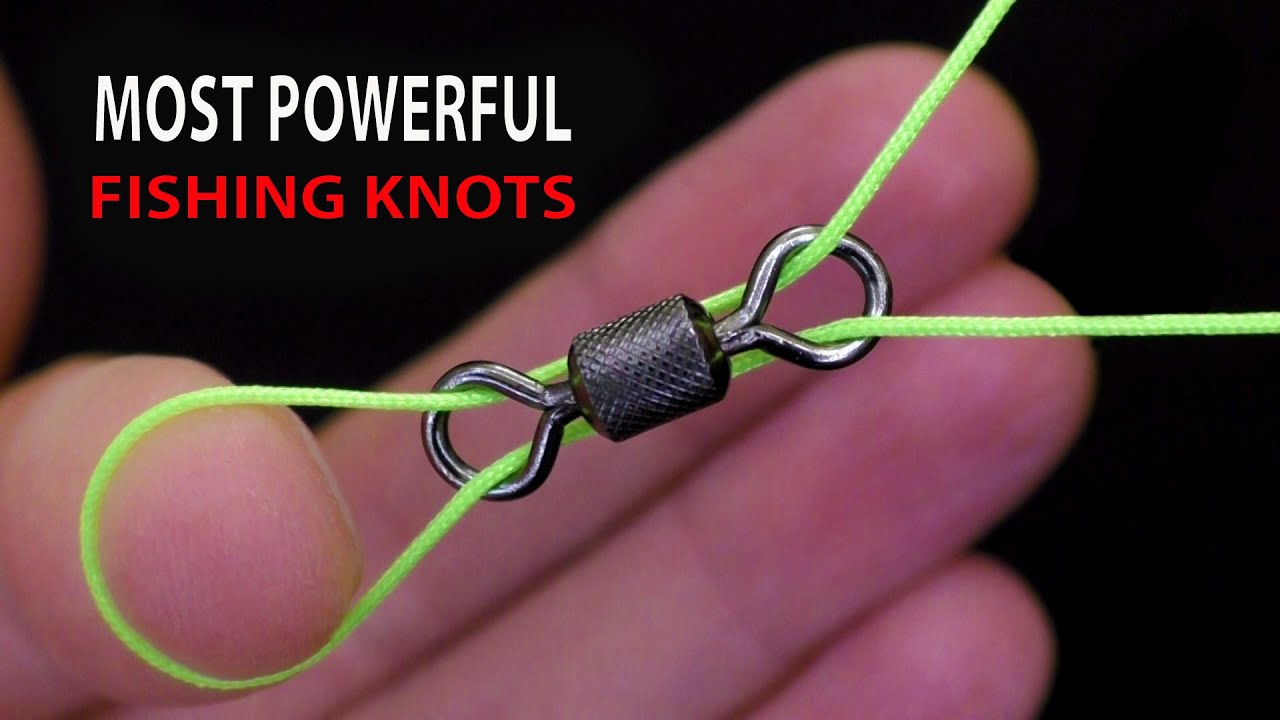 Most Powerful Fishing Knots for Hook and Swivel! YouTube