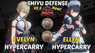 Evelyn & Ellen | NEW Shiyu Defense 6-7 S-Rank | Zenless Zone Zero 2.3