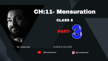 Class 8 Maths Mensuration explanation (step by step) Part-3 || Area of special quadrilaterals #cbse