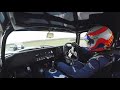 Epic lightweight E-type race start onboard with Alex Brundle | Goodwood SpeedWeek 2020