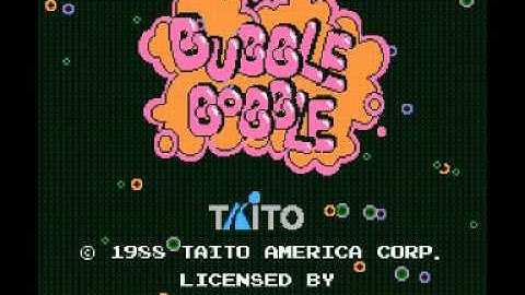 Bubble Bobble (NES) Music - Title Theme